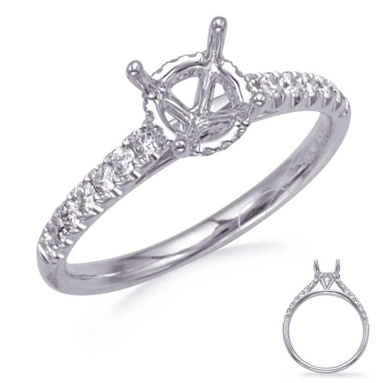 White Gold Engagement Ring