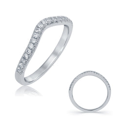 White Gold Wedding Band