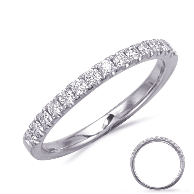 White Gold Wedding Band