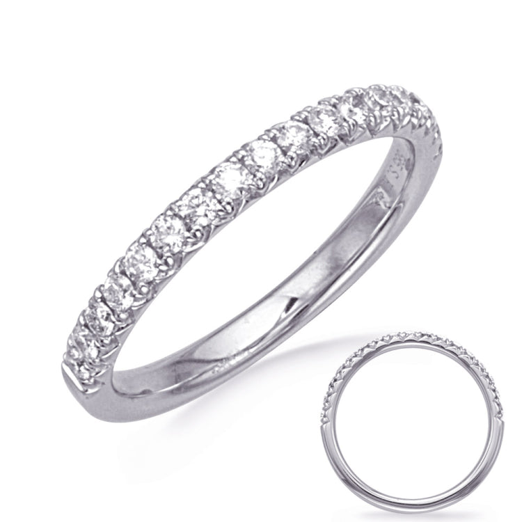 White Gold Matching Band