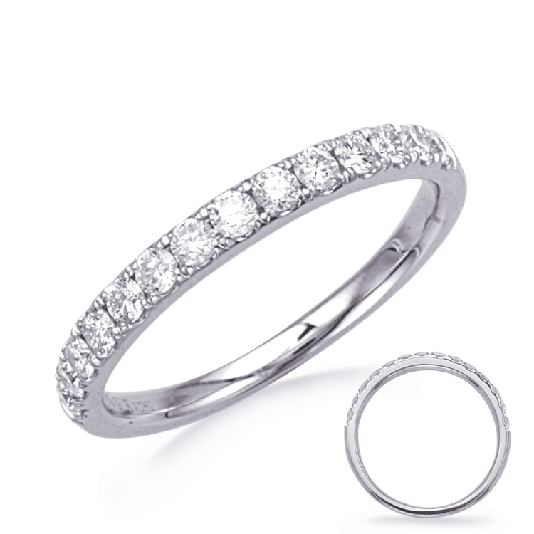 White Gold Matching Band