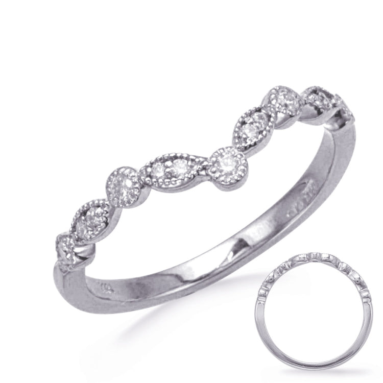 White Gold Wedding Band