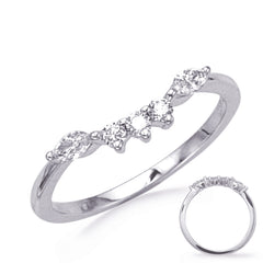 White Gold Wedding Band