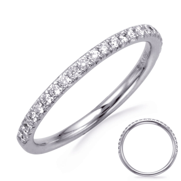 White Gold Wedding Band