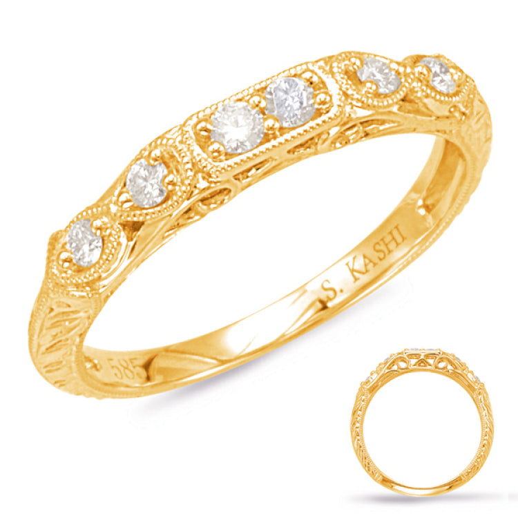 Yellow Gold Matching Band