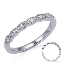 White Gold Wedding Band