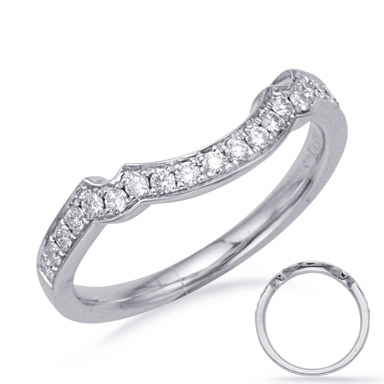 White Gold Wedding Band