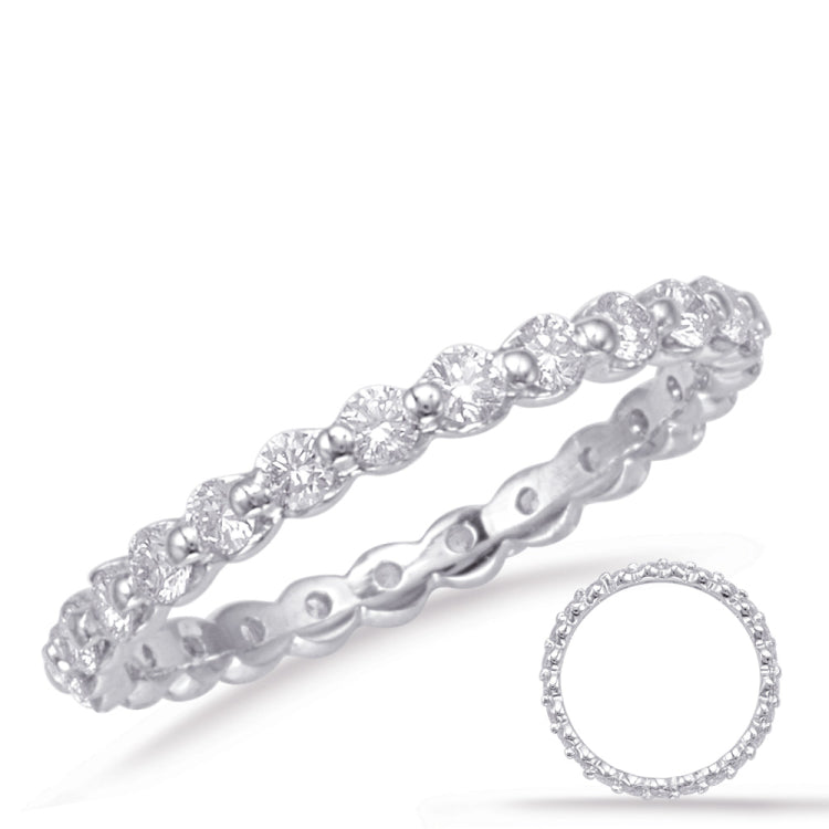 White Gold Eternity Band - D3011RKSG-6WG – Rinehart Brothers White Gold Eternity Band - D3011RKSG-6WG – Rinehart Brothers