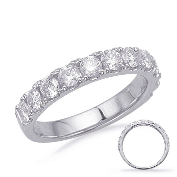 White Gold Matching Band