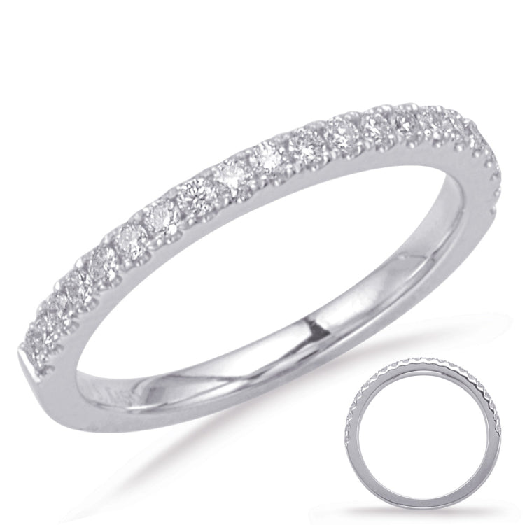 White Gold Matching Band