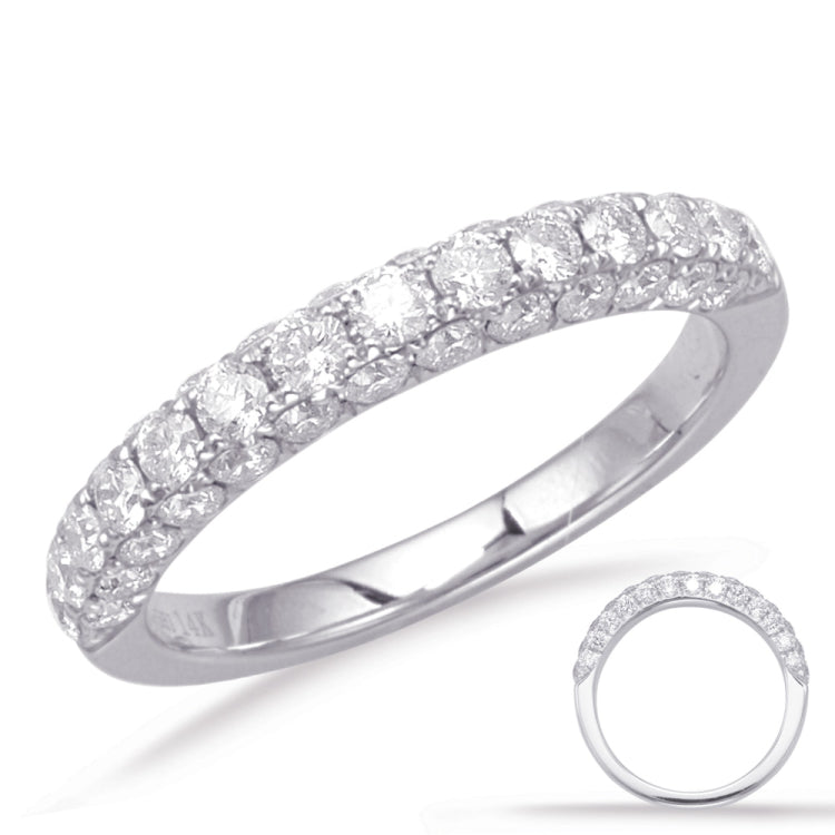 White Gold Matching Band