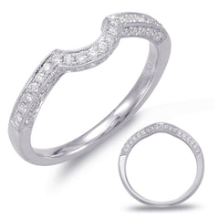 White Gold Wedding Band