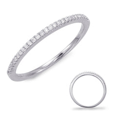 White Gold Wedding Band