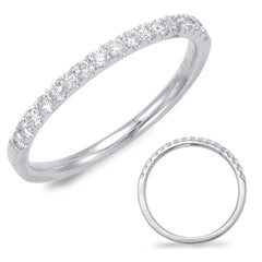 White Gold Wedding Band