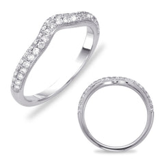 White Gold Wedding Band