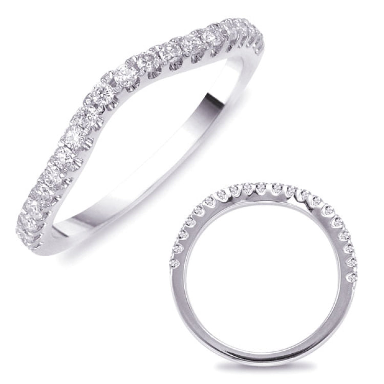 White Gold Matching Band