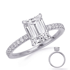 White Gold Engagement Ring