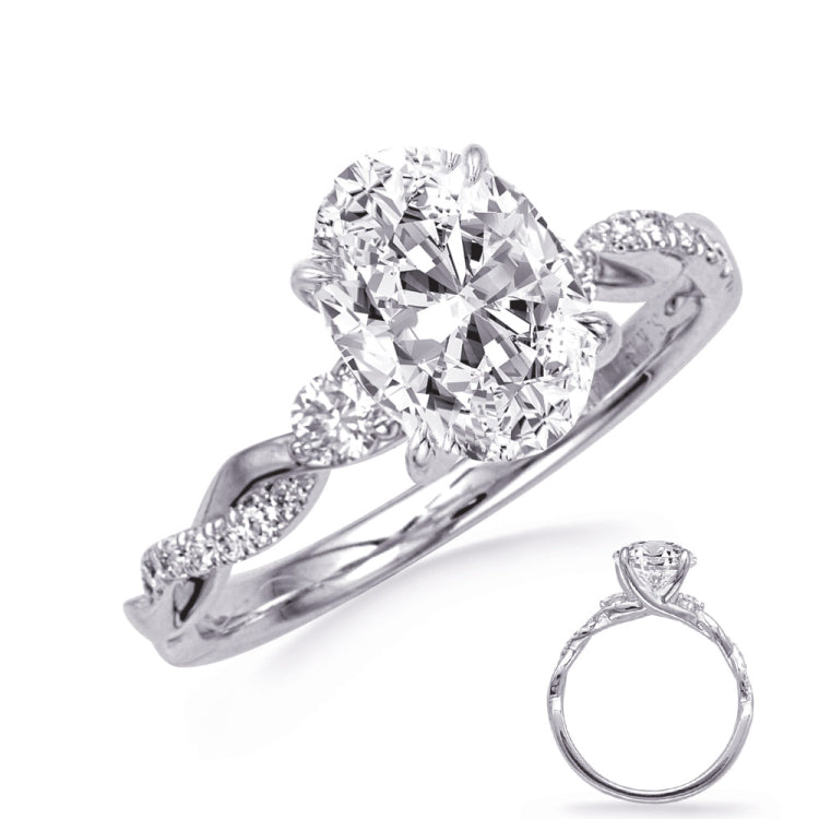 White Gold Engagement Ring