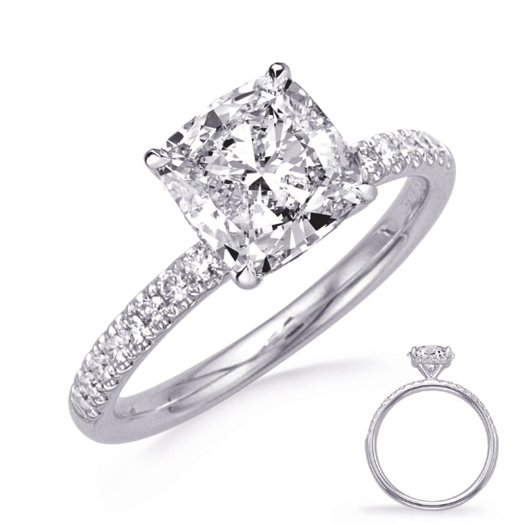 White Gold Engagement Ring