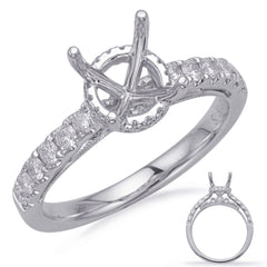 White Gold Engagement Ring