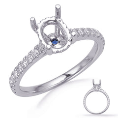 White Gold Engagement Ring