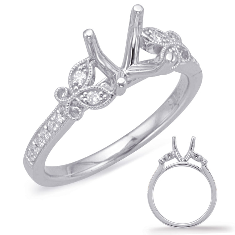 White Gold Engagement Ring