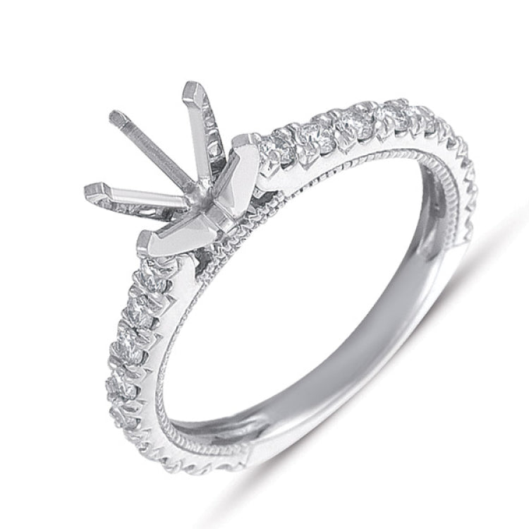 White Gold Engagement Ring