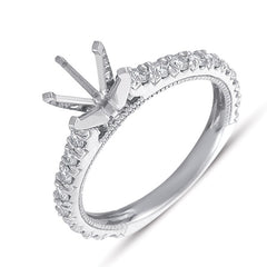 White Gold Engagement Ring
