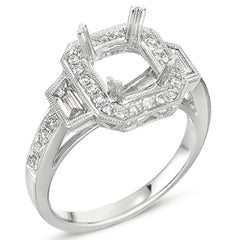 White Gold Engagement Ring