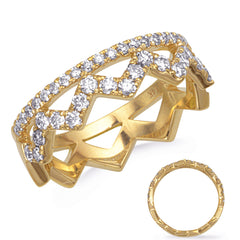 Yellow Gold Diamond Ring