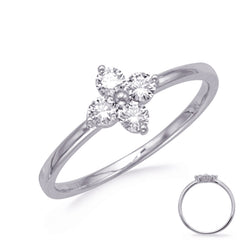 White Gold Diamond Ring