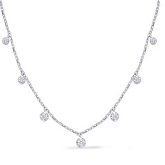 White Gold Diamond Necklace