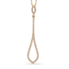 Yellow Gold Diamond Necklace