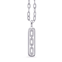 White Gold Diamond Necklace