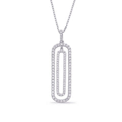 White Gold & Diamond Necklace