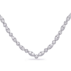 White Gold Diamond Necklace