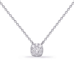 White Gold Diamond Necklace