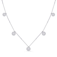 White Gold Diamond Necklace