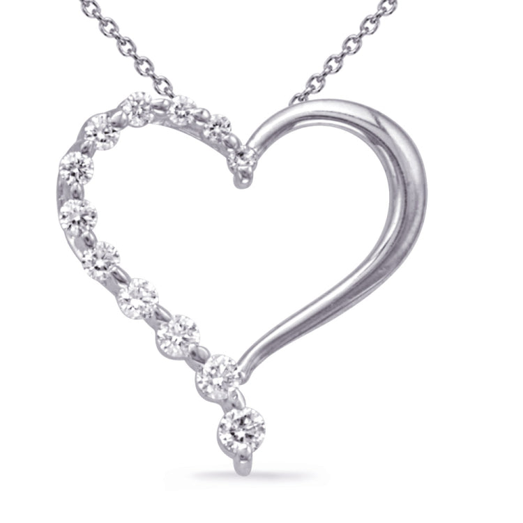 Diamond Heart Journey Pendant