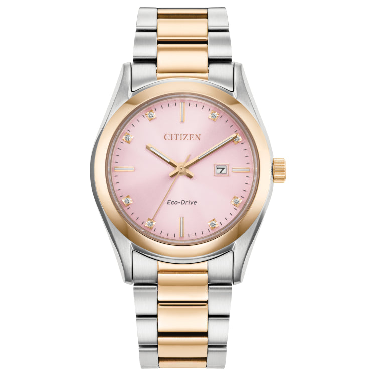 Citizen Eco-Drive Sport Luxury Ladies Stainless Steel