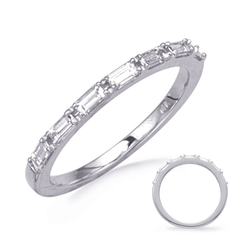 White Gold Wedding Band