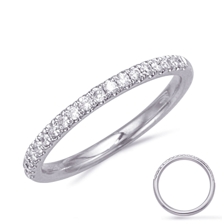 White Gold Wedding Band