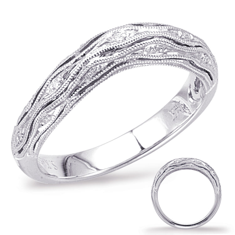 White Gold Matching Band