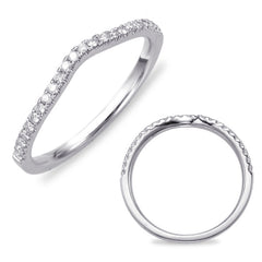 White Gold Wedding Band