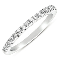 White Gold Matching Band