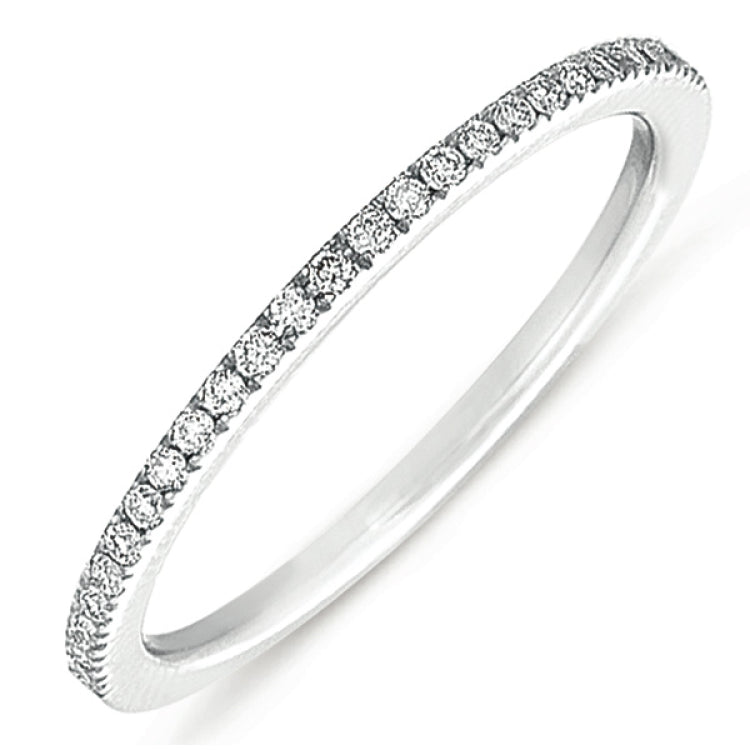 White Gold Matching Band