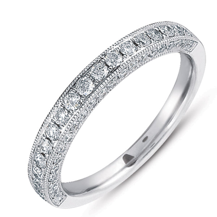 White Gold Matching Band