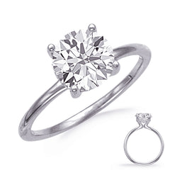 White Gold Engagement Ring