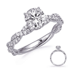 White Gold Engagement Ring