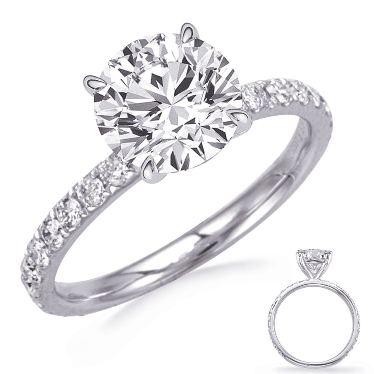 White Gold Engagement Ring